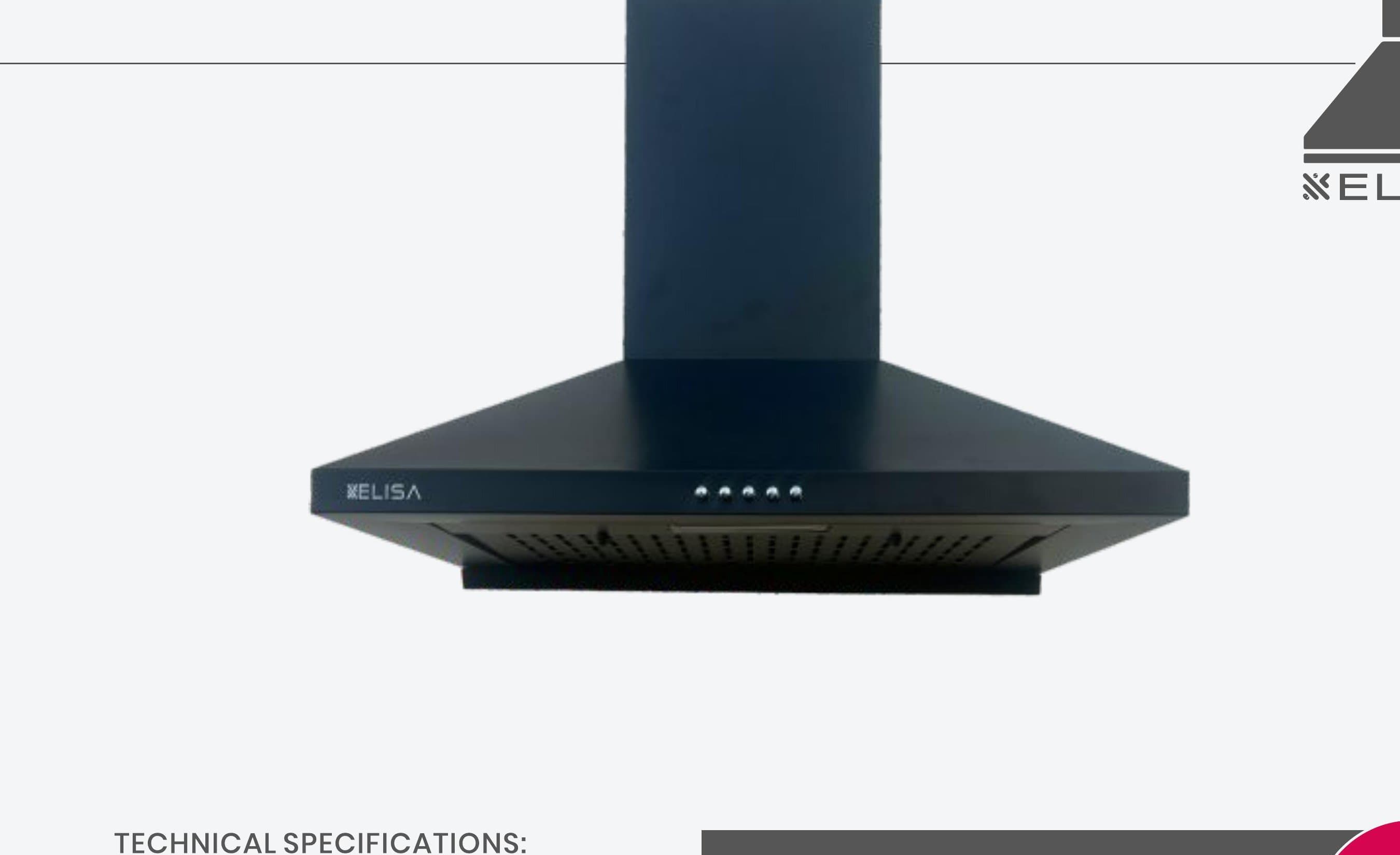 Elisa Delta 60 - Elisa India Kitchen Chimneys