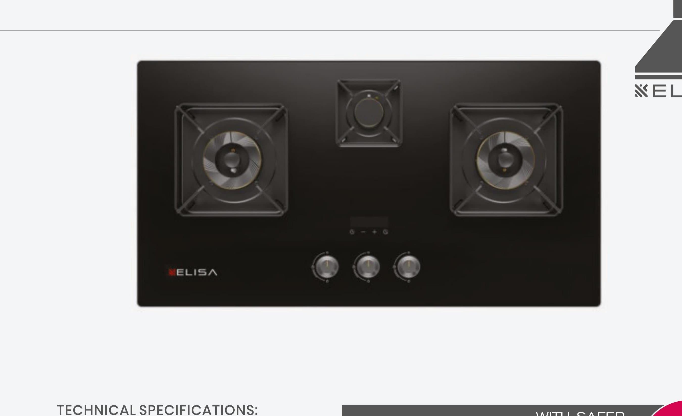 Elisa Premium Hob - Elisa India Kitchen Hobs & Cooktops